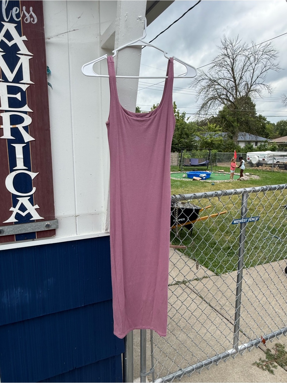 naked wardrobe Mauve/Pink Sleeveless Maxi Dress